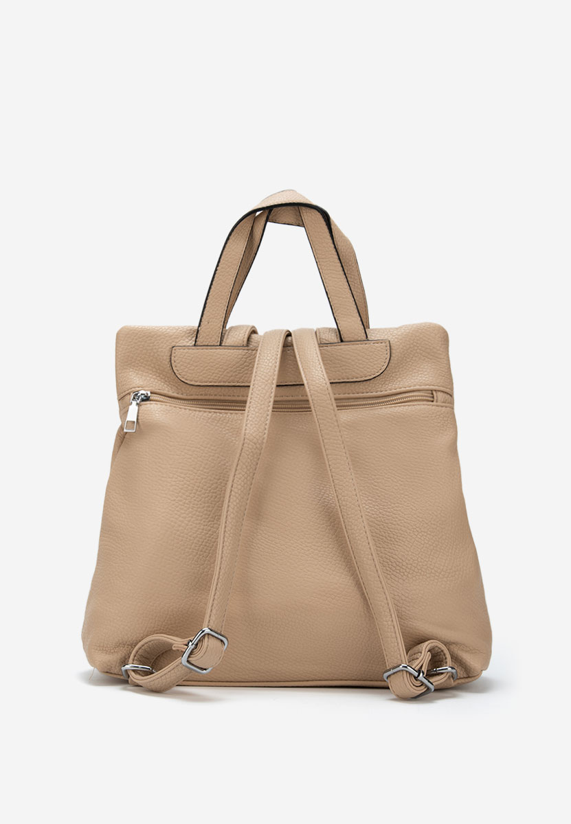 Beżowe plecak damska Saranea V2