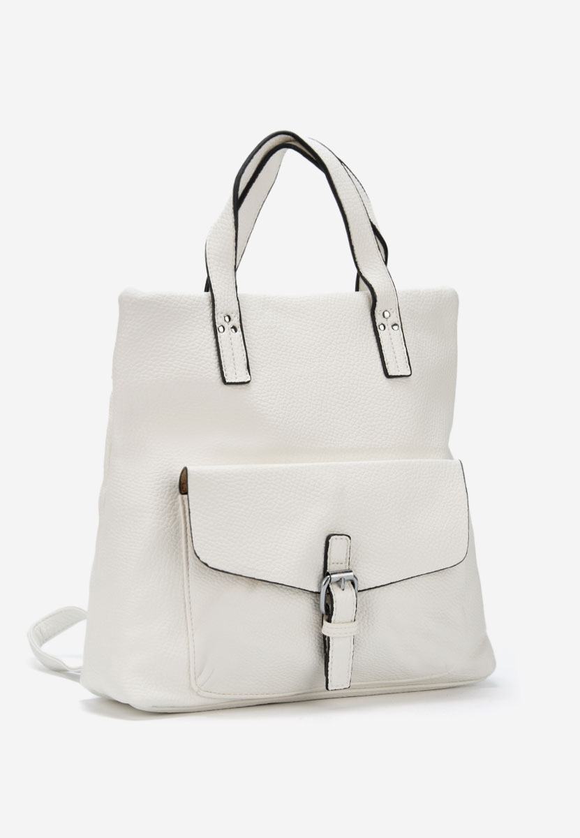 Białe plecak damska Saranea