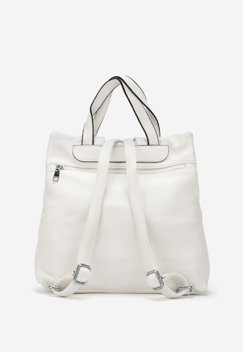 Białe plecak damska Saranea