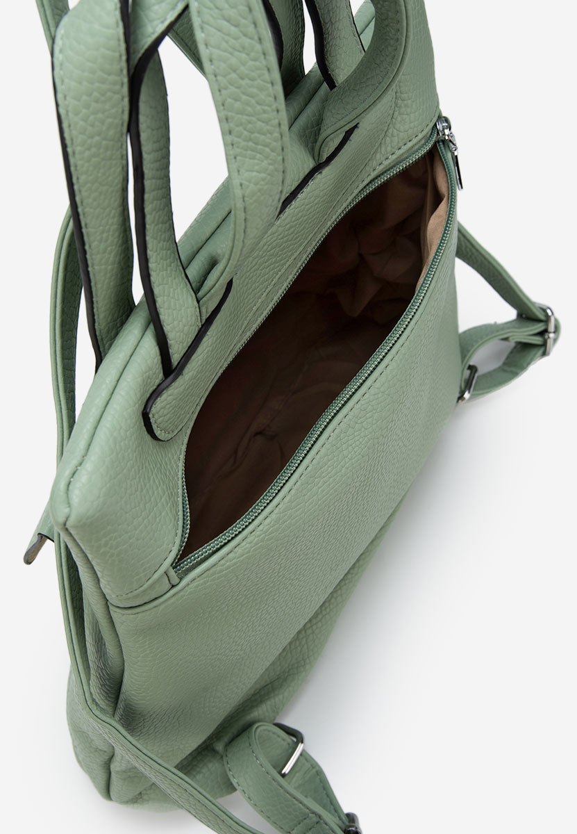 Zielone plecak damska Saranea