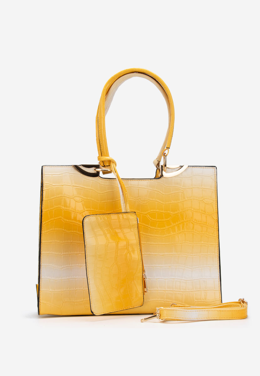 Żółte torebka do ręki Alesanda