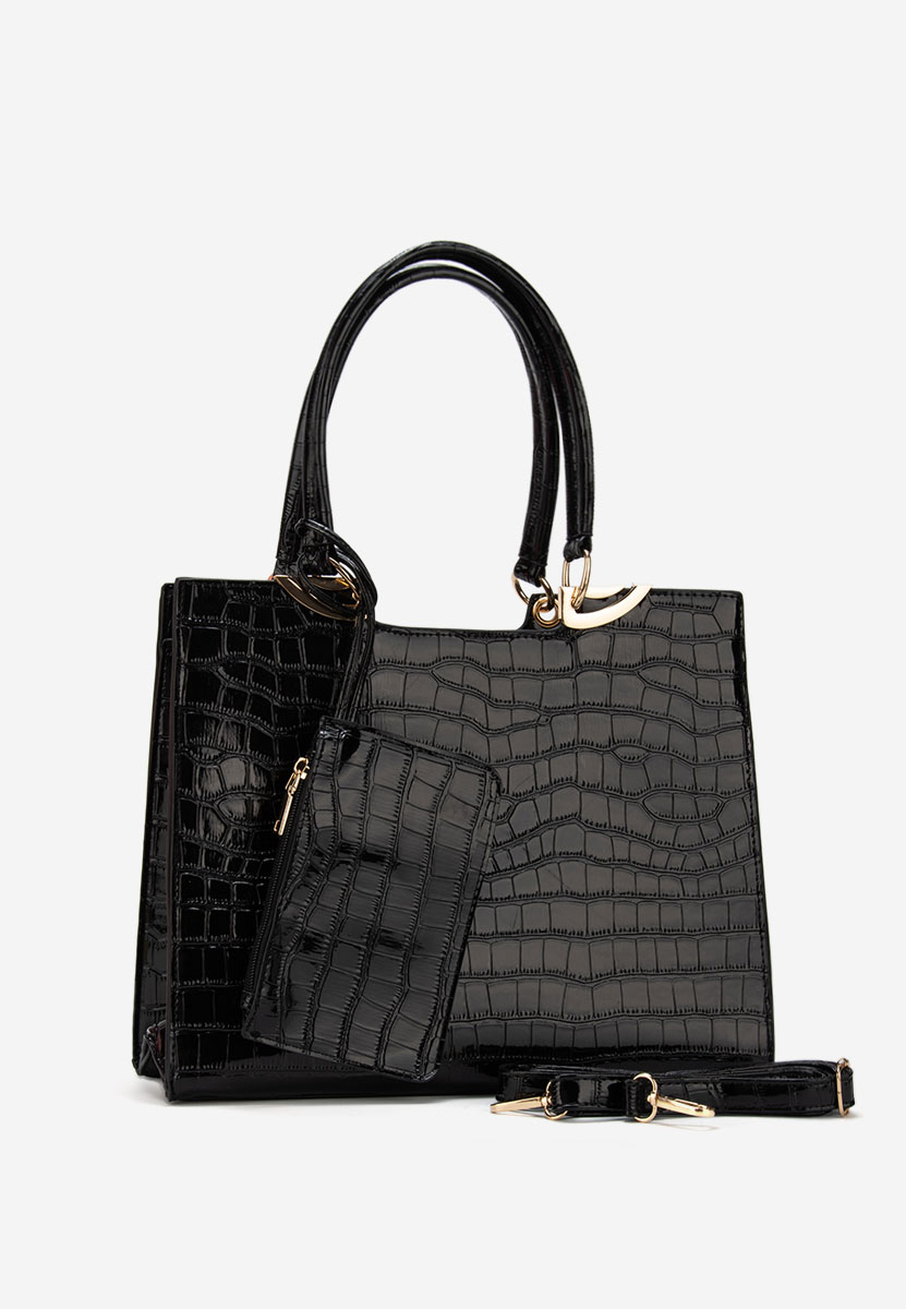 Czarna torebka do ręki Alesanda