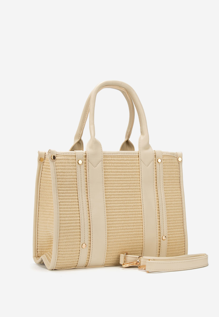 Beżowe torebka do ręki Roanda