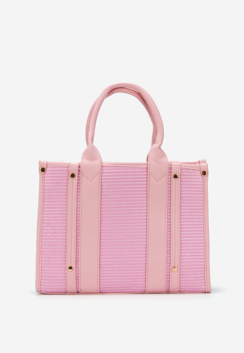 Różowe torebka do ręki Roanda