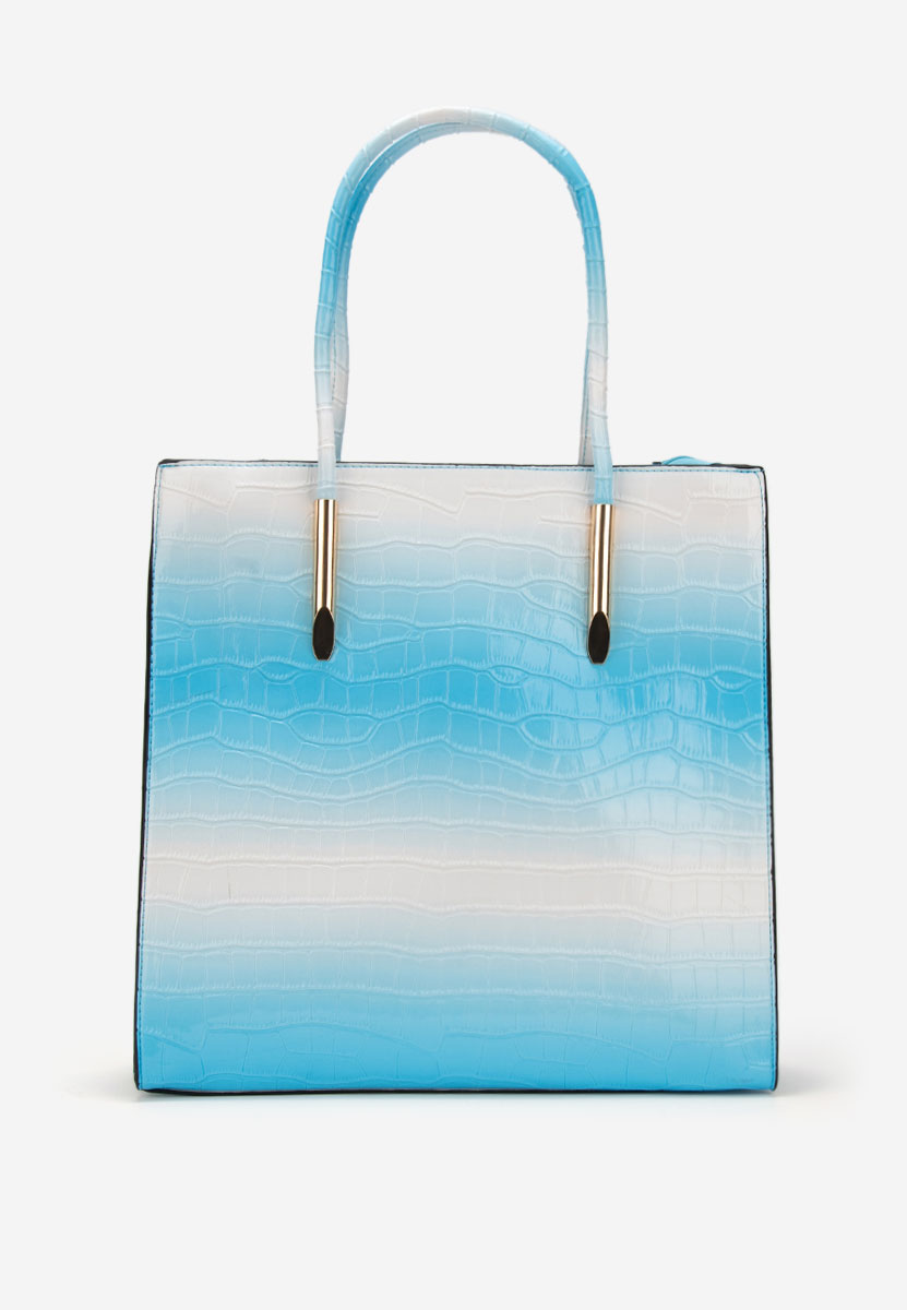 Niebieskie torebka do ręki Teodoria