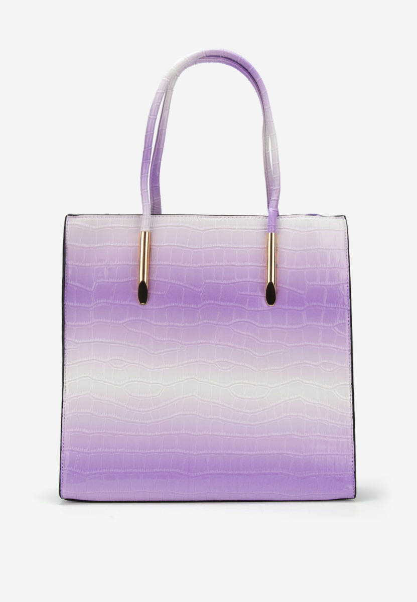 Fioletowe torebka do ręki Teodoria