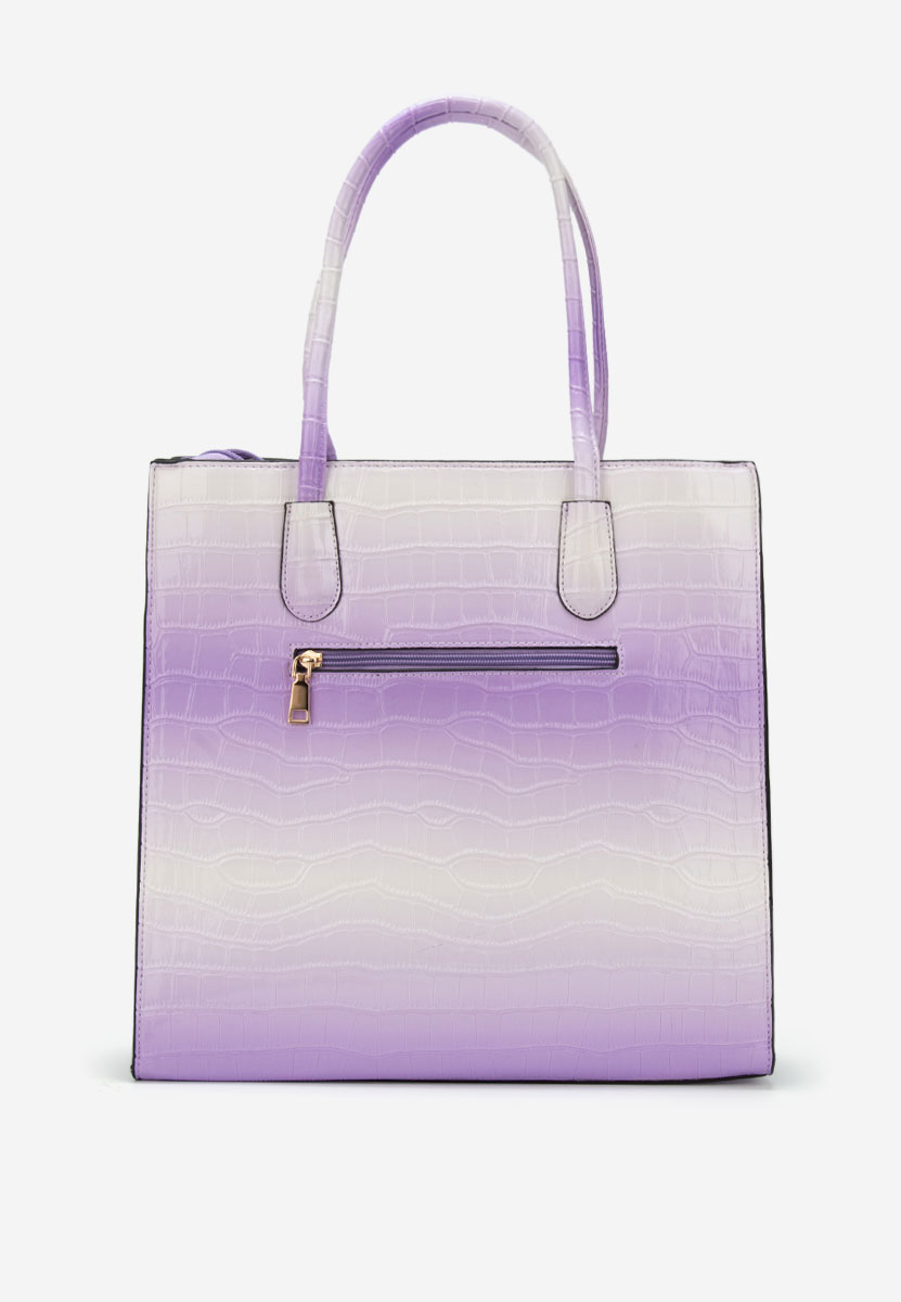 Fioletowe torebka do ręki Teodoria