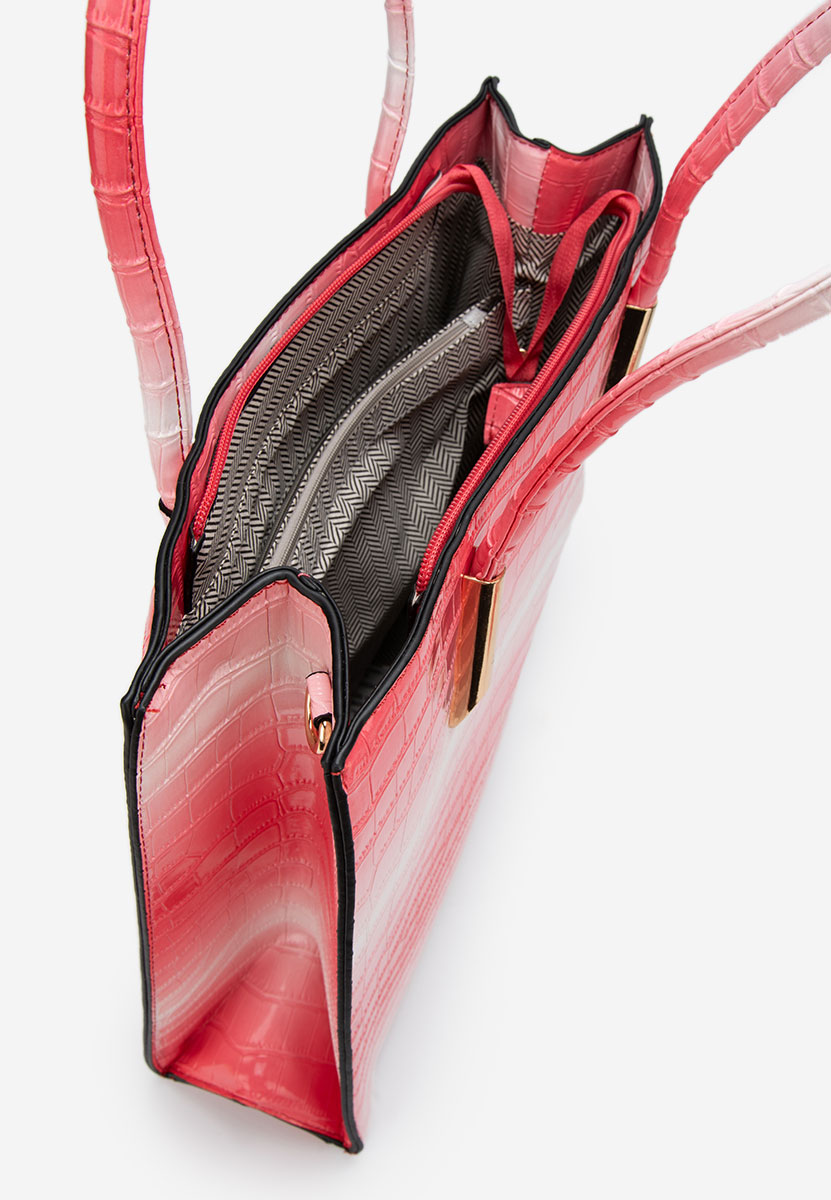 Czerwone torebka do ręki Teodoria