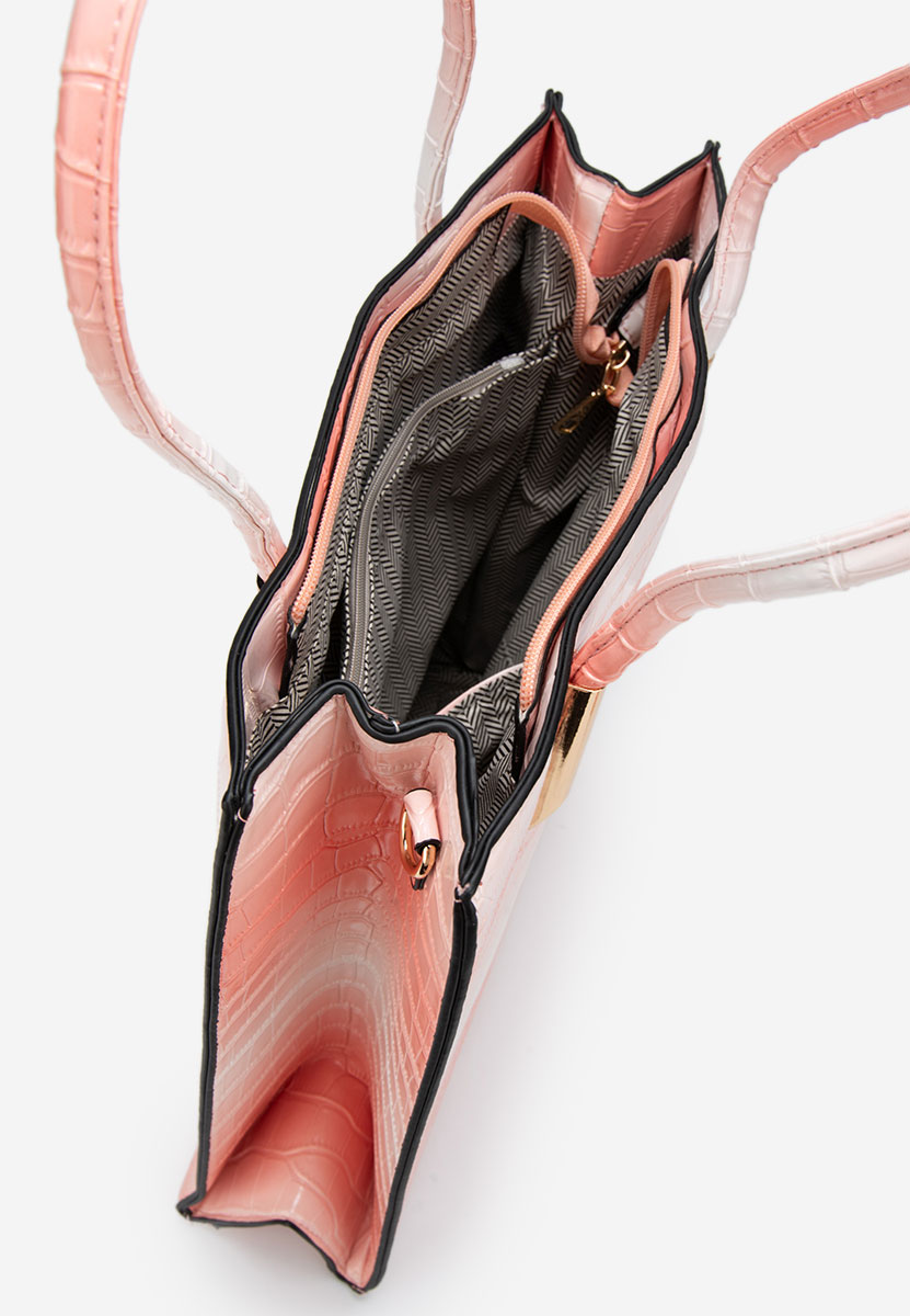 Różowe torebka do ręki Teodoria