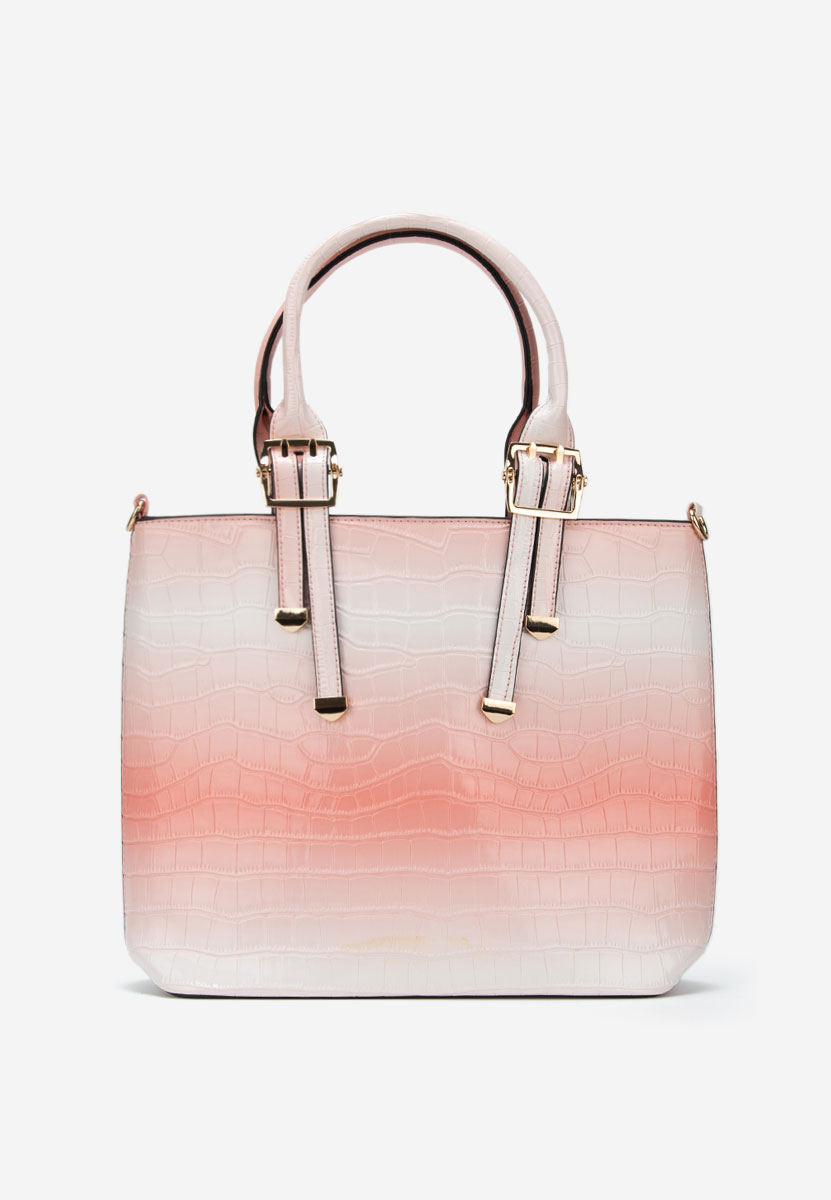 Różowe torebka do ręki Fenda