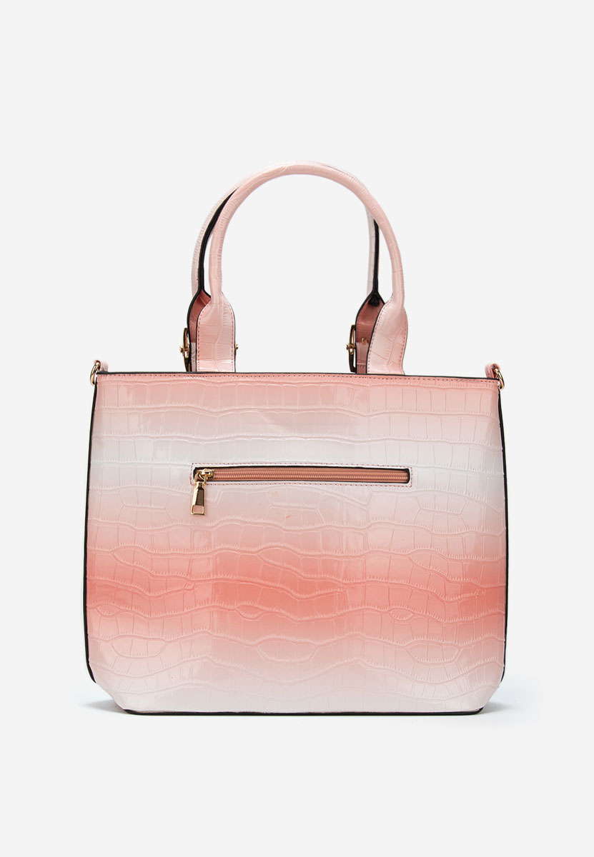 Różowe torebka do ręki Fenda