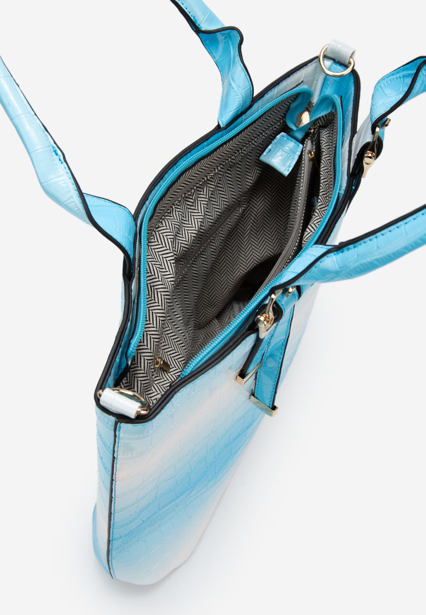 Niebieskie torebka do ręki Fenda