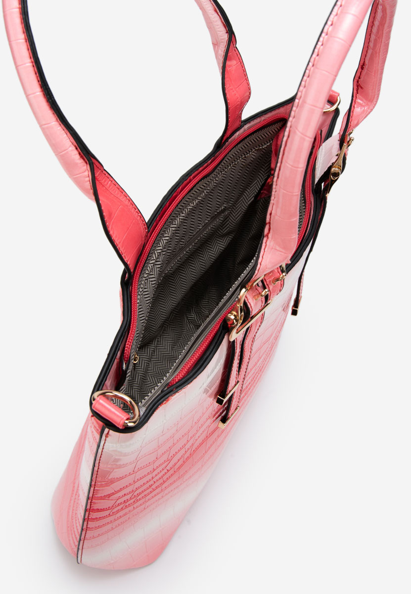 Czerwone torebka do ręki Fenda