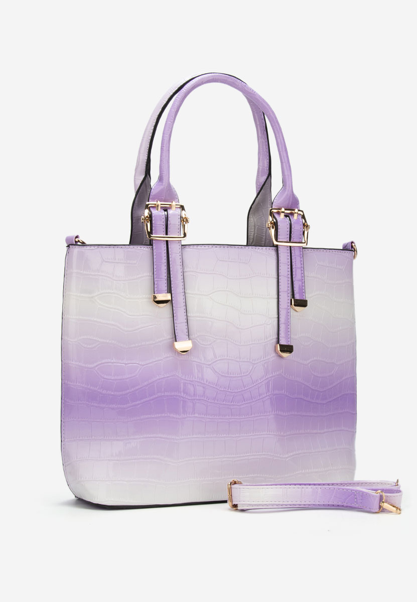 Fioletowe torebka do ręki Fenda