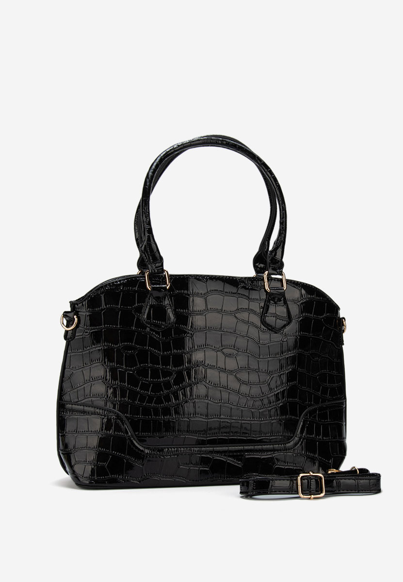 Czarna torebka do ręki Jannia