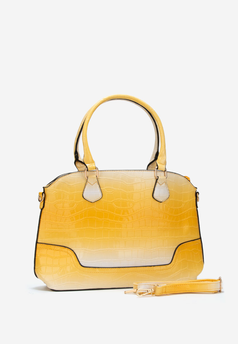 Żółte torebka do ręki Jannia