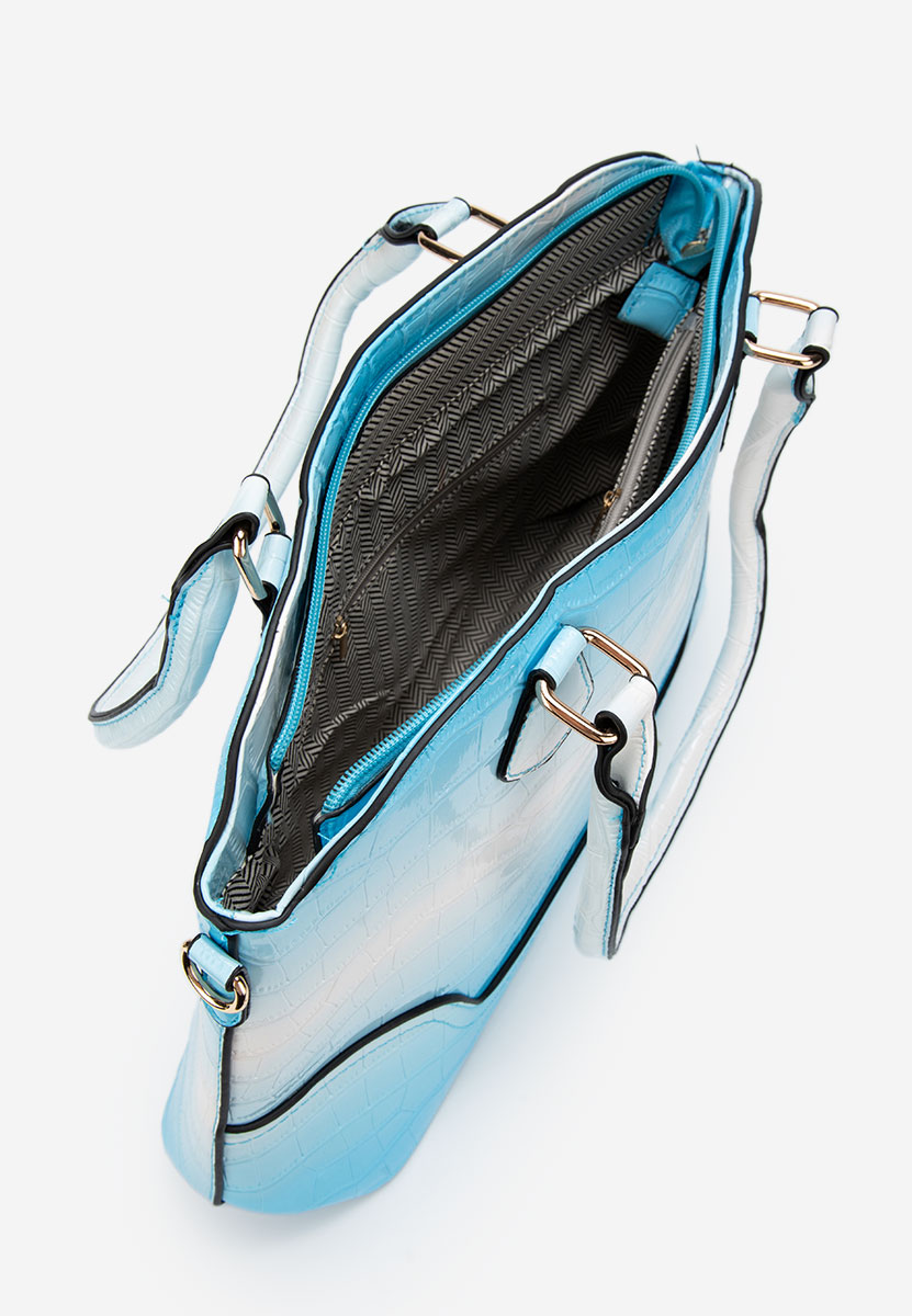 Niebieskie torebka do ręki Jannia