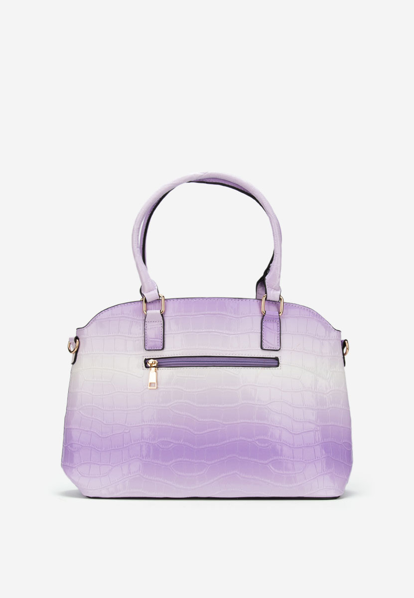 Fioletowe torebka do ręki Jannia