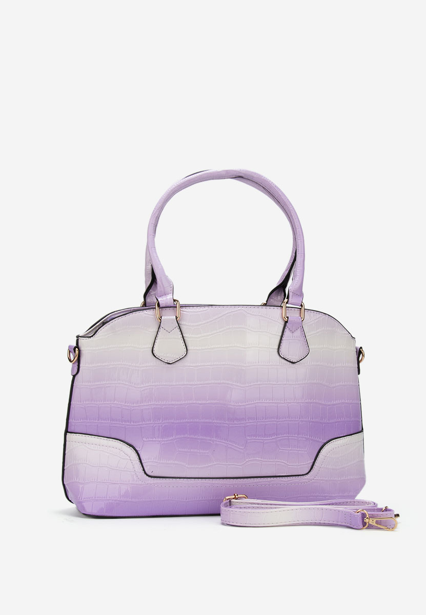 Fioletowe torebka do ręki Jannia