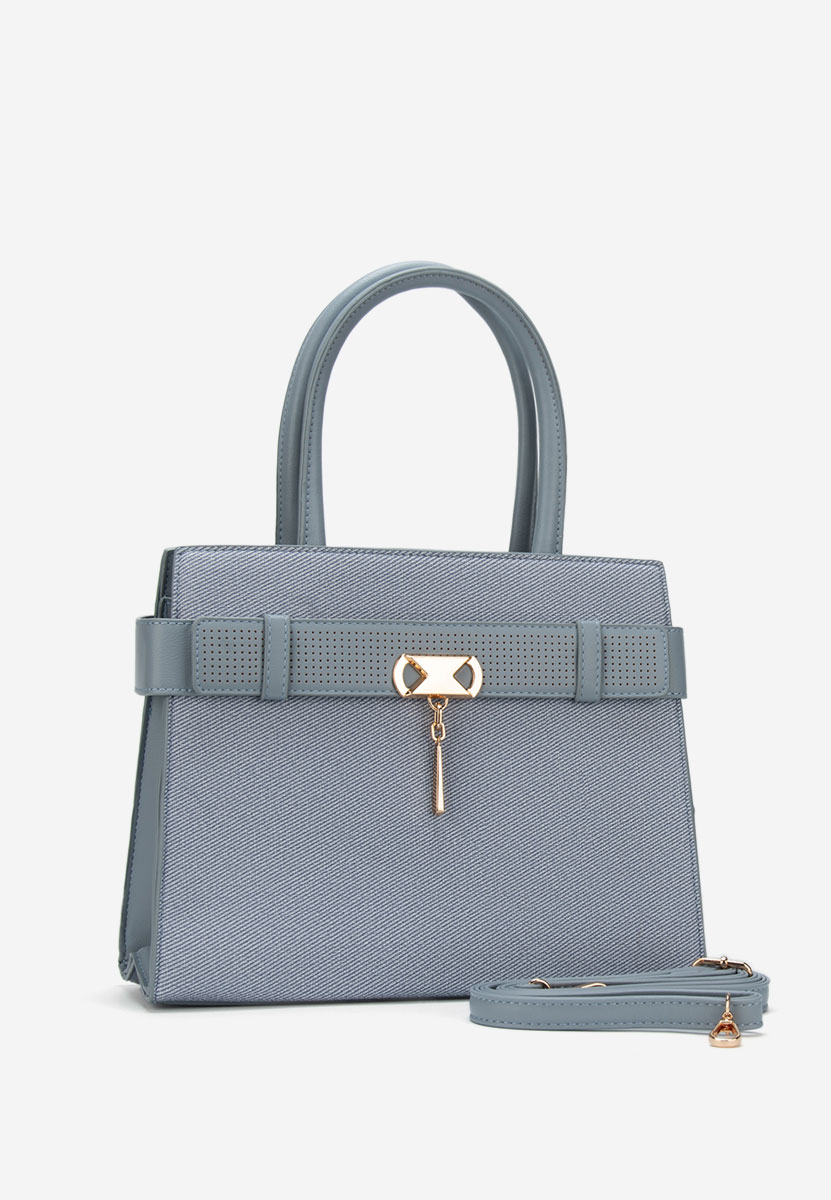 Niebieskie torebka do biura Fendia