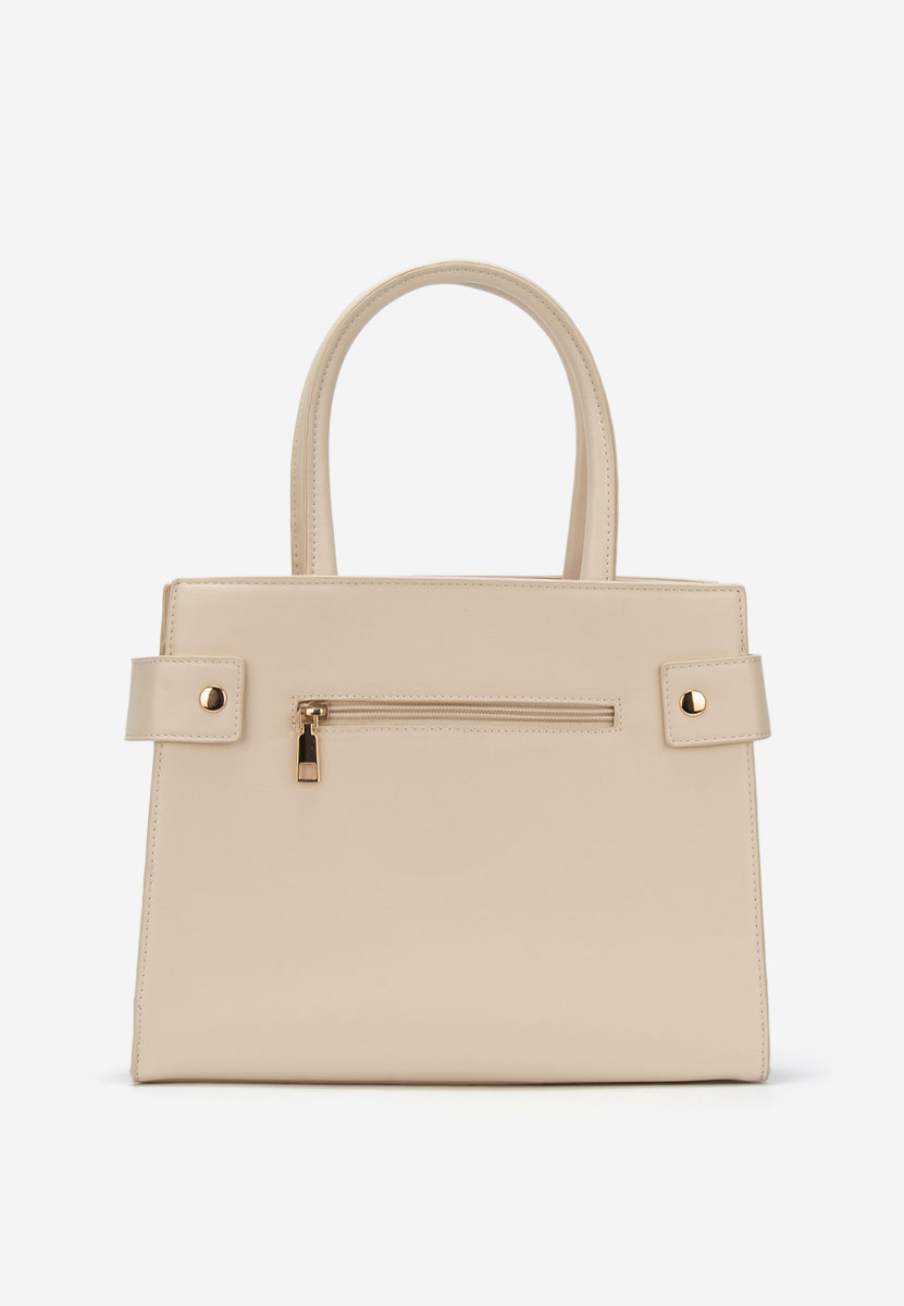 Beżowe torebka do biura Fendia