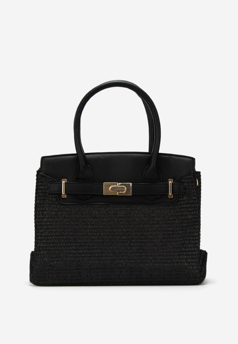 Czarna torebka do ręki Lubiana