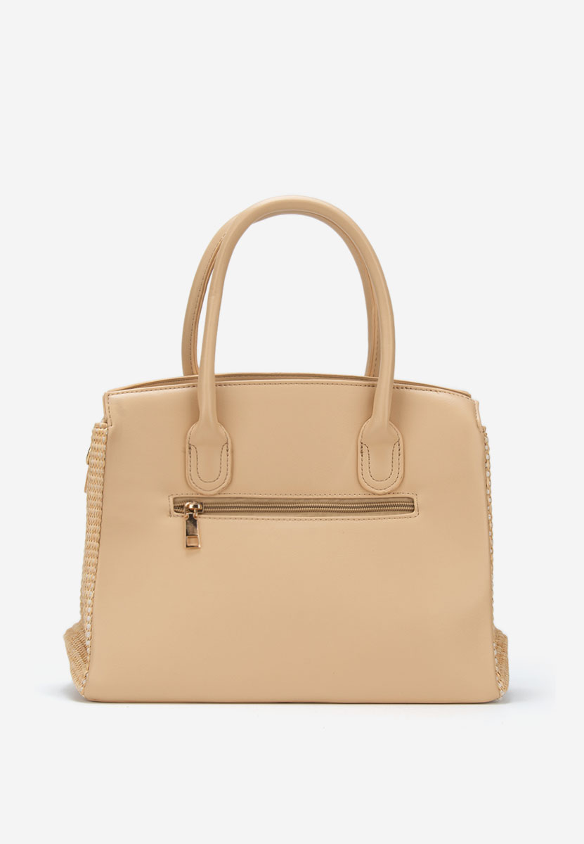 Khaki torebka do ręki Lubiana