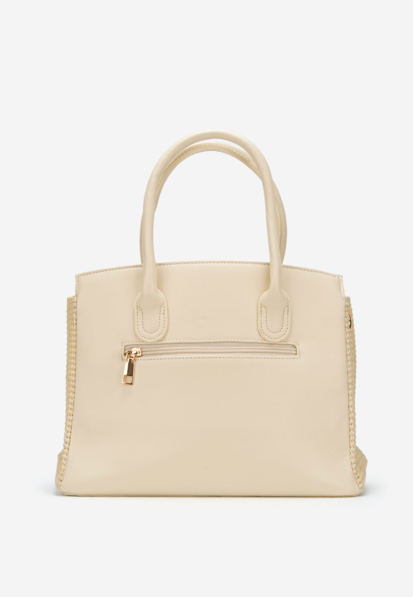 Beżowe torebka do ręki Lubiana
