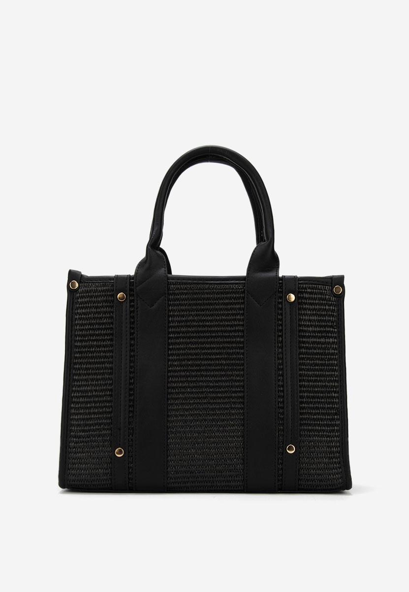 Czarna torebka do ręki Roanda