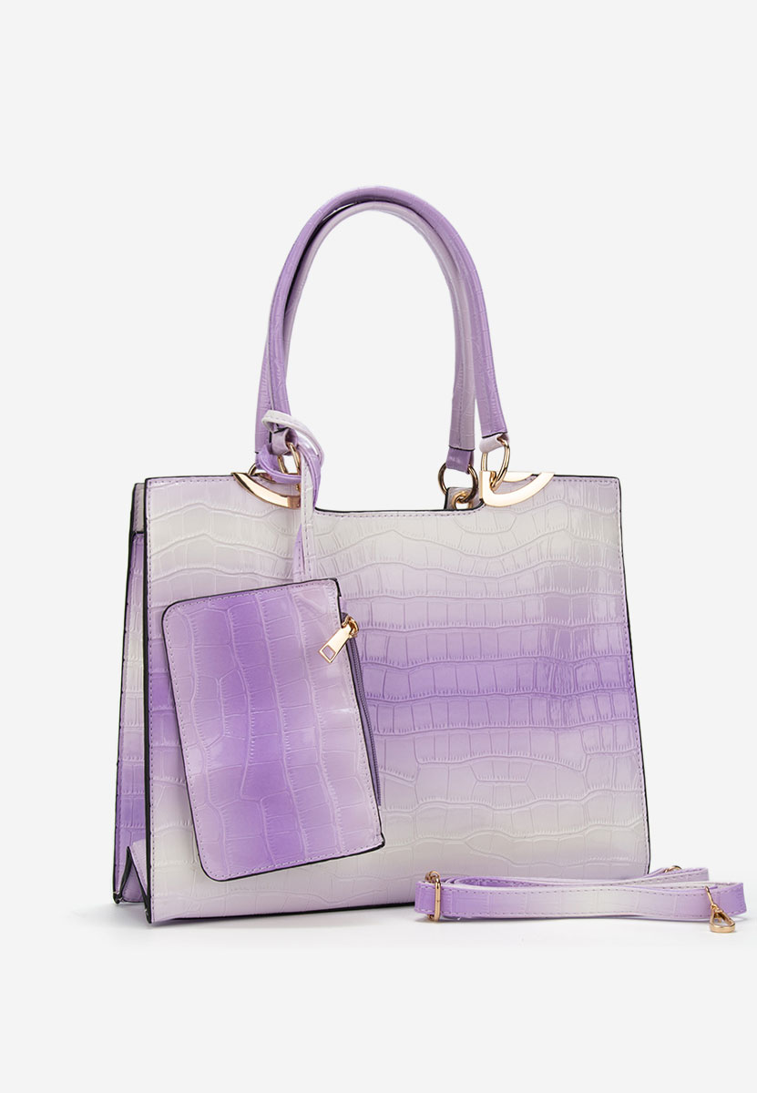 Fioletowe torebka do ręki Alesanda