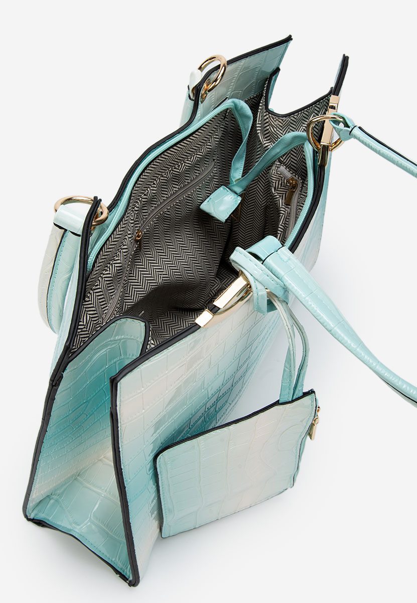 Zielone torebka do ręki Alesanda