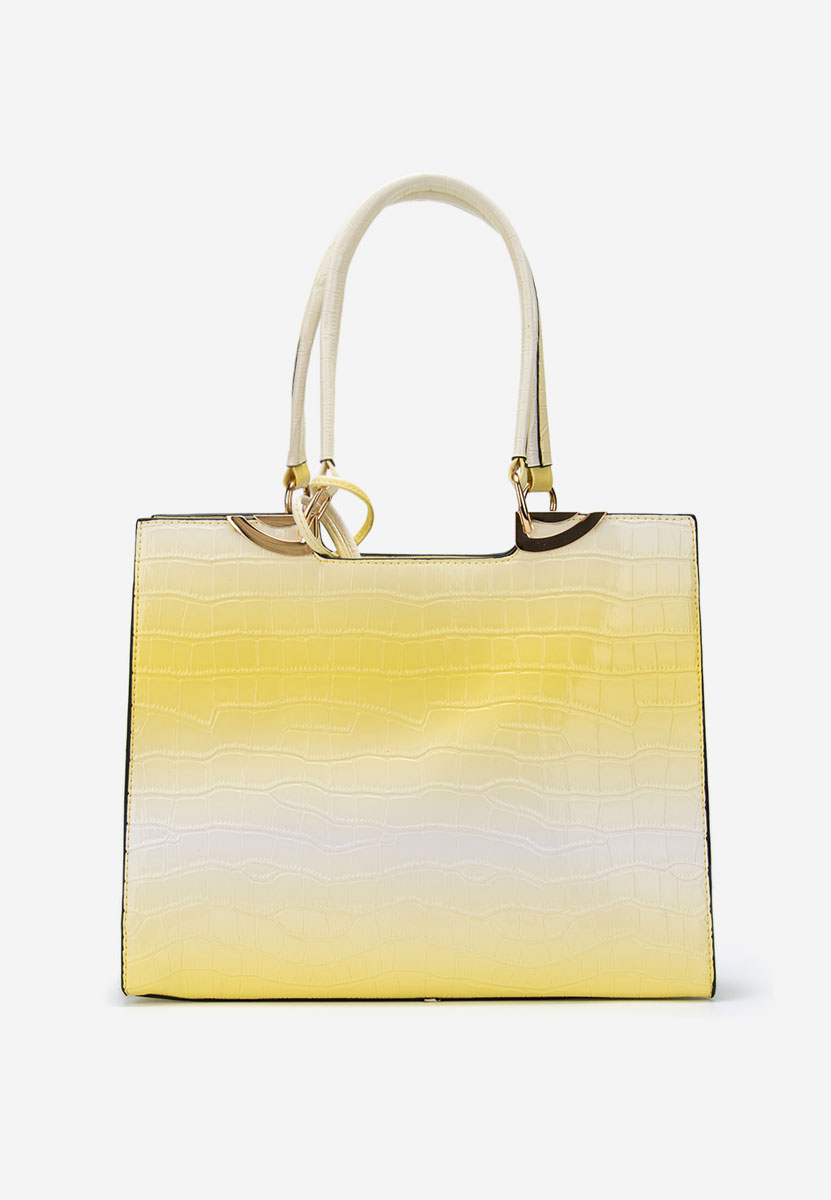 Żółte torebka do ręki Alesanda V2