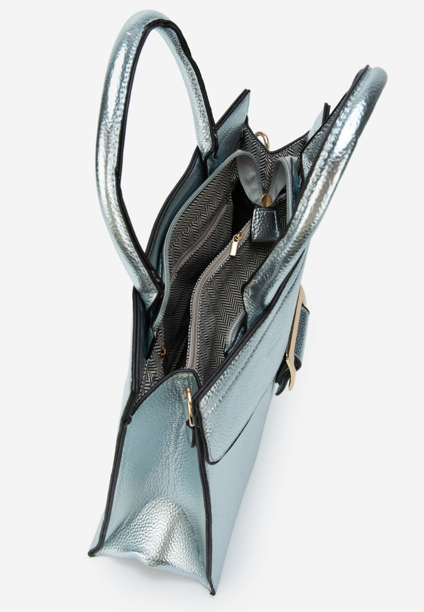 Srebrne torebka do ręki Kanelia