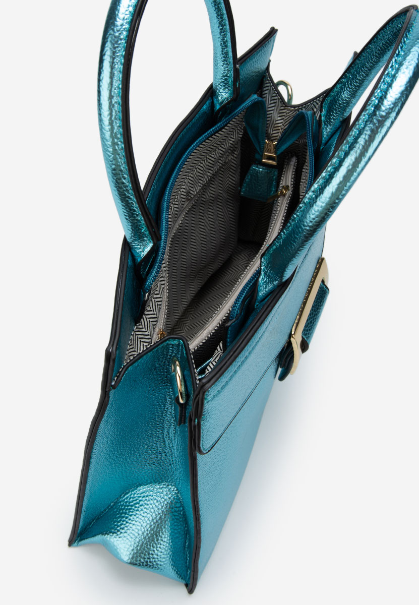 Niebieskie torebka do ręki Kanelia