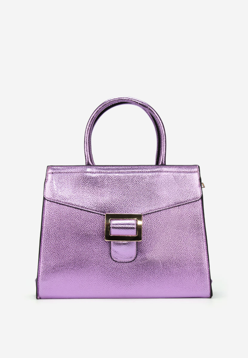 Fioletowe torebka do ręki Kanelia