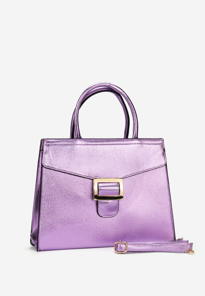 Fioletowe torebka do ręki Kanelia