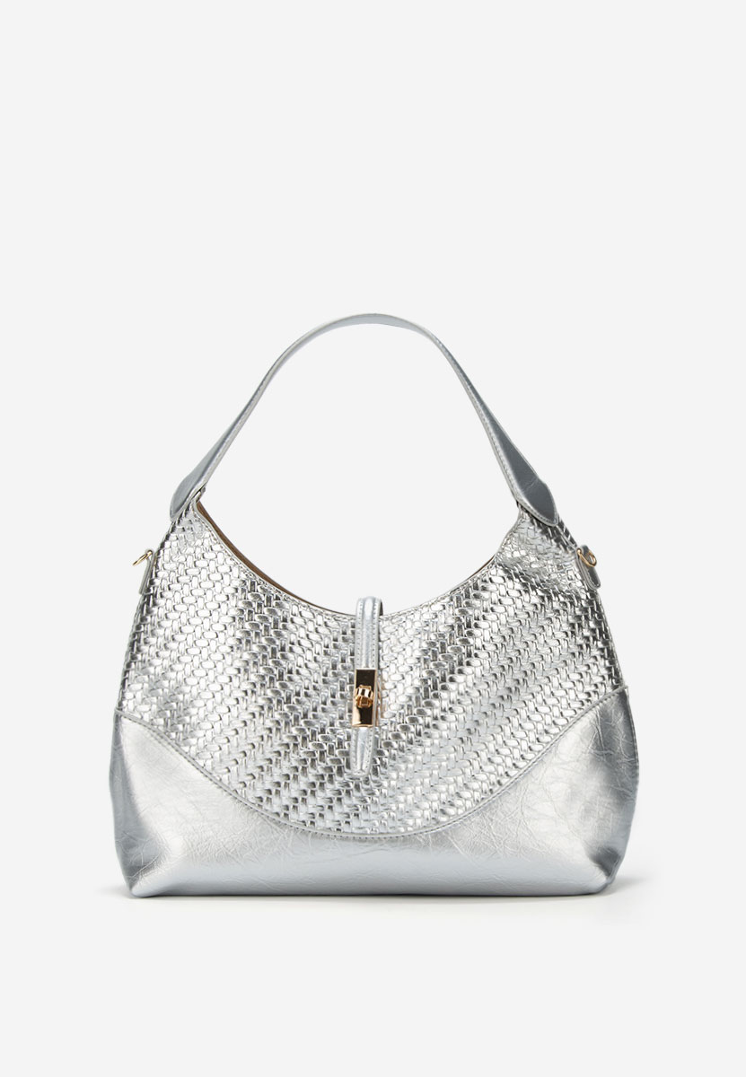 Srebrne torebka do ręki Wanda