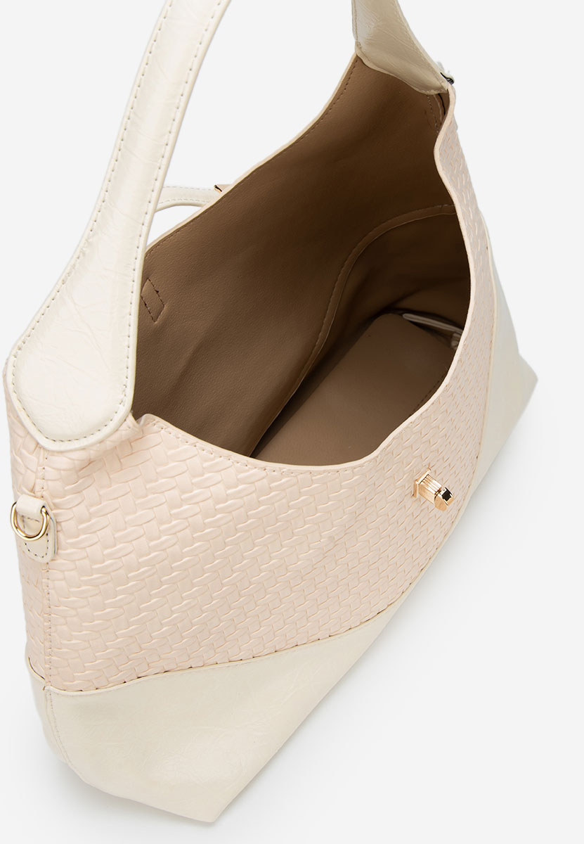 Beżowe torebka do ręki Wanda