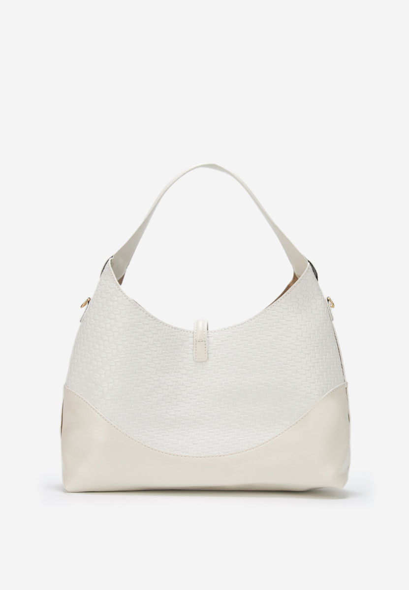 Białe torebka do ręki Wanda