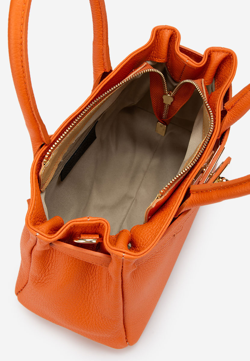 Pomarańczowe torebka do ręki Ayeria