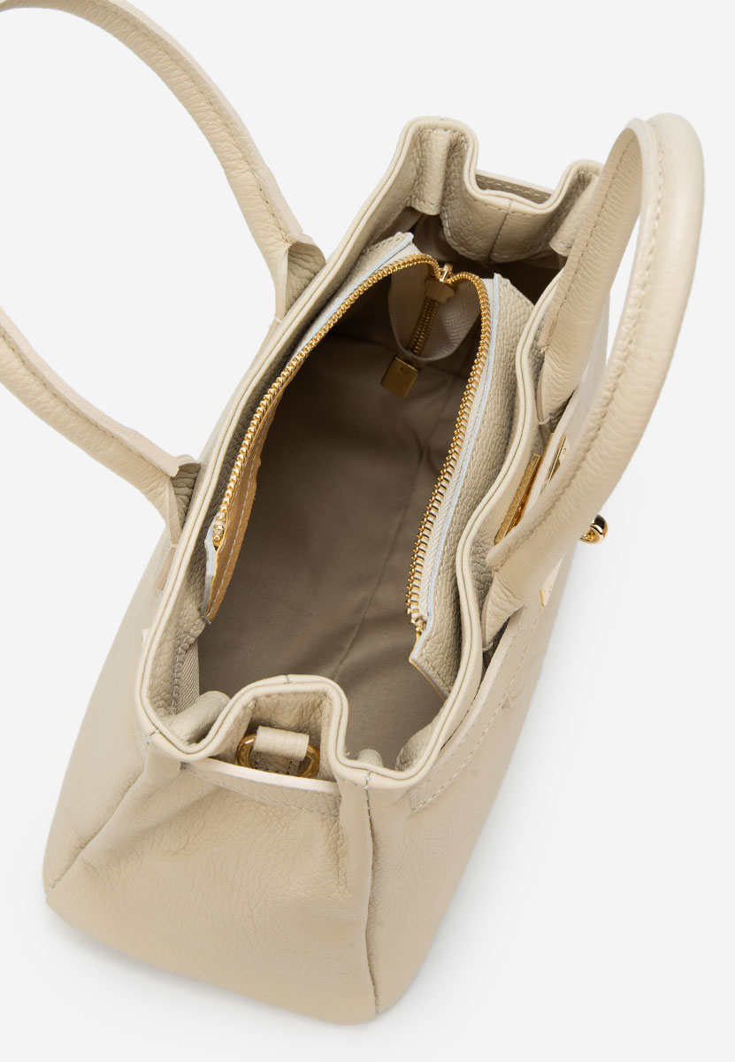 Beżowe torebka do ręki Ayeria