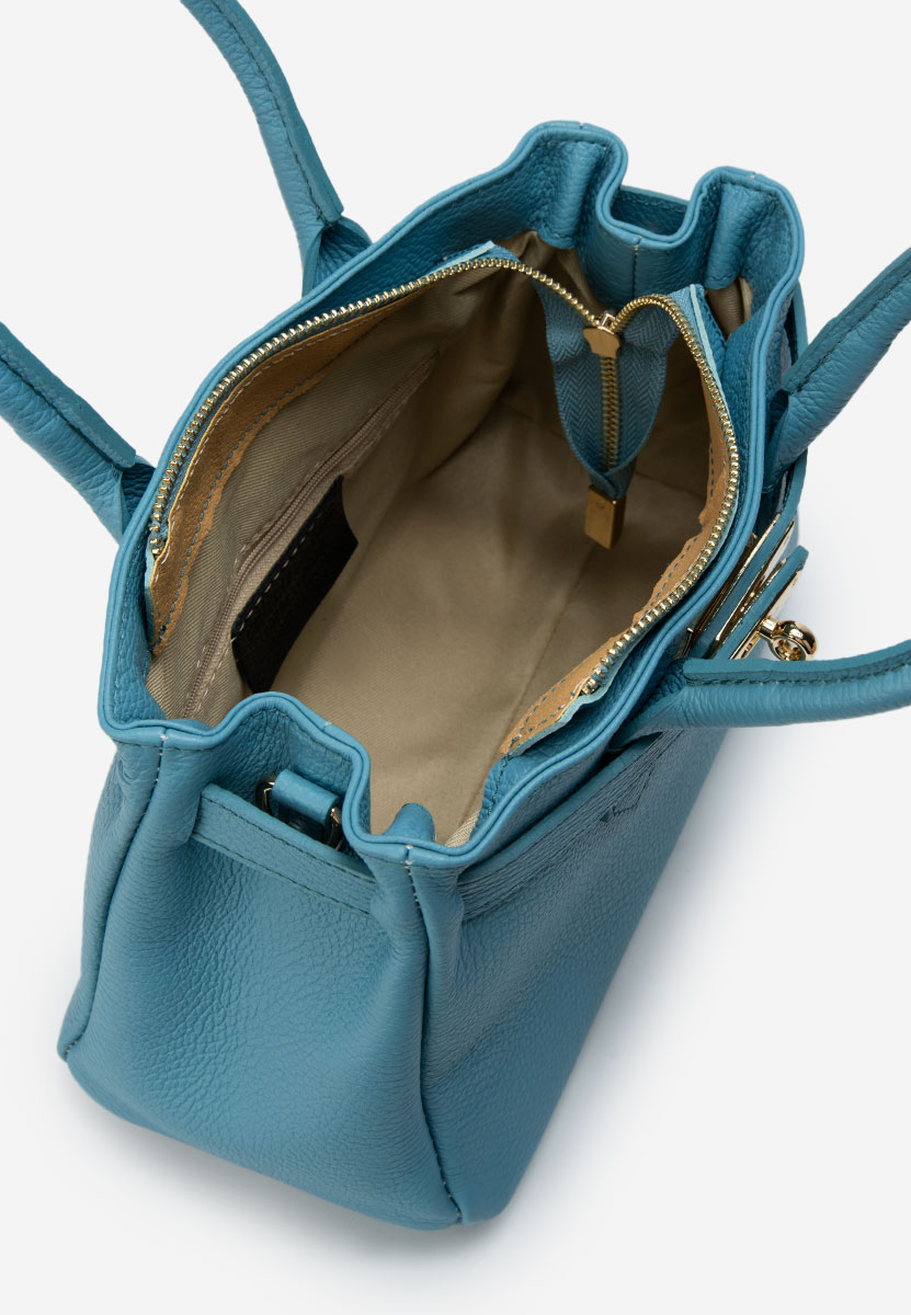 Niebieskie torebka do ręki Ayeria