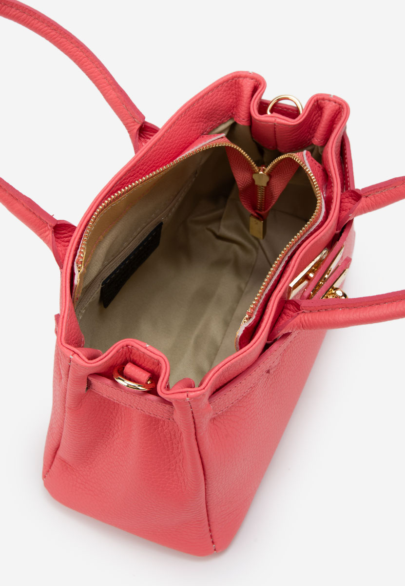 Fuksjowe torebka do ręki Ayeria