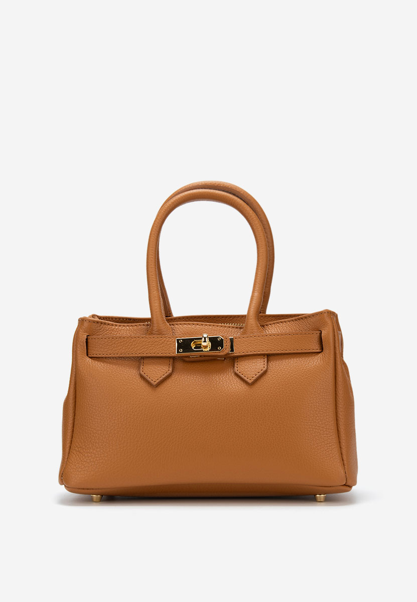 Camelowe torebka do ręki Ayeria