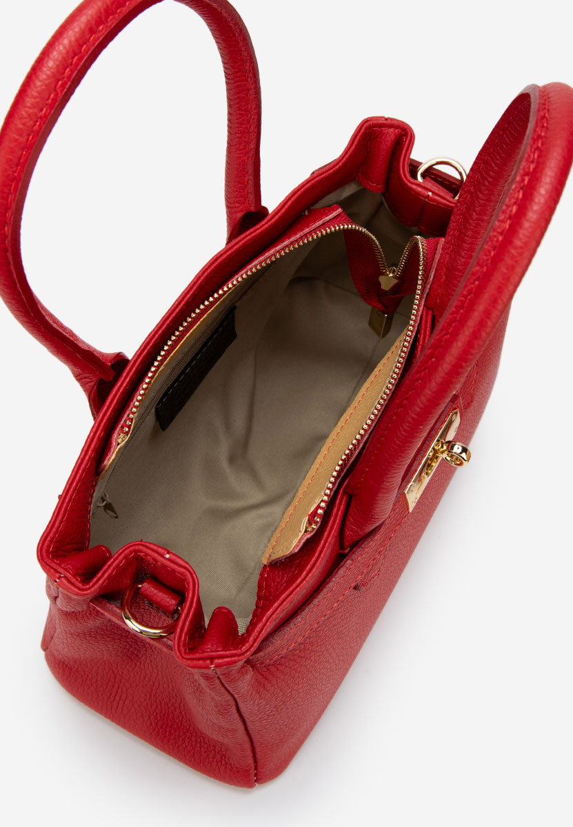 Czerwone torebka do ręki Ayeria
