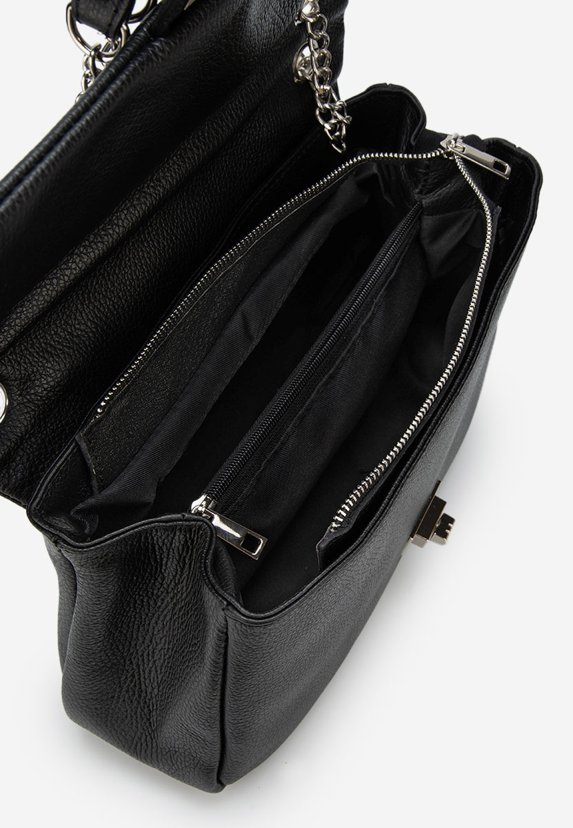 Czarna torebka na ramię Rusanda