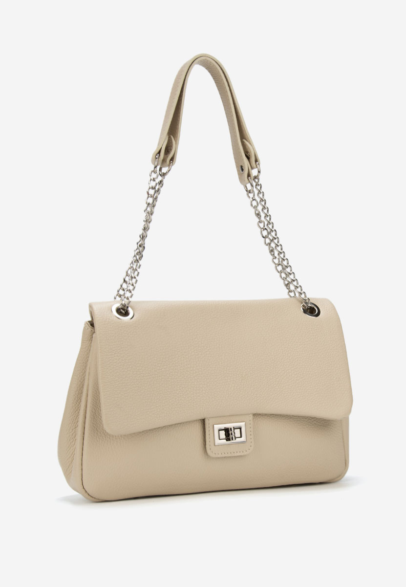 Beżowe torebka na ramię Rusanda