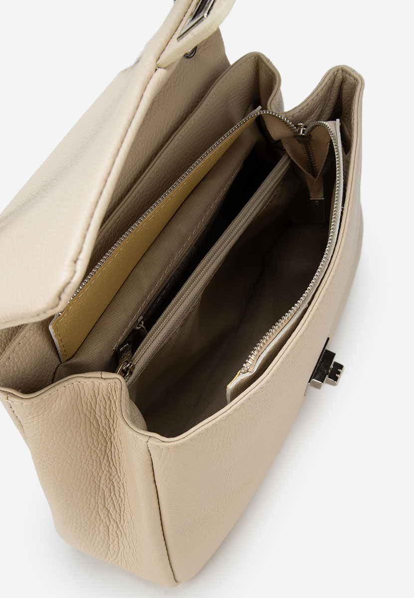 Beżowe torebka na ramię Rusanda