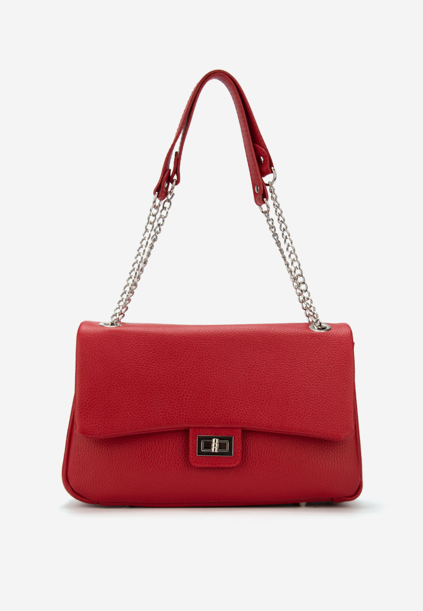 Czerwone torebka na ramię Rusanda