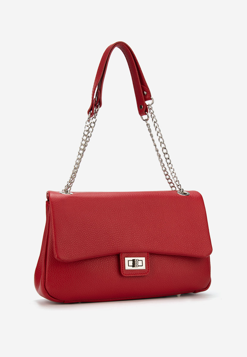 Czerwone torebka na ramię Rusanda